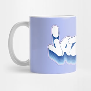 JAZZIN Graffiti lettering Mug